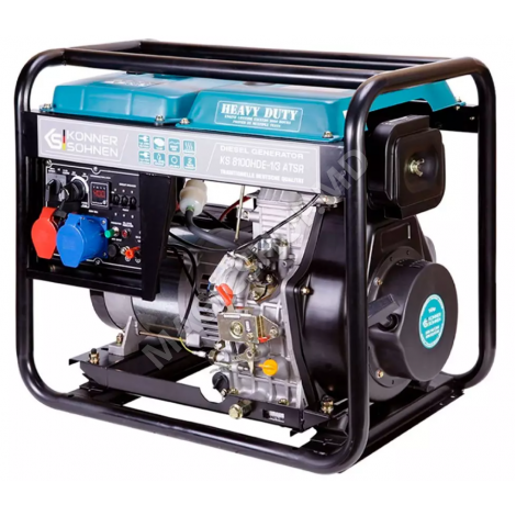 Электрогенератор Könner&Söhnen KS 8100HDE-1/3 ATSR 6.5квт Дизель AVR